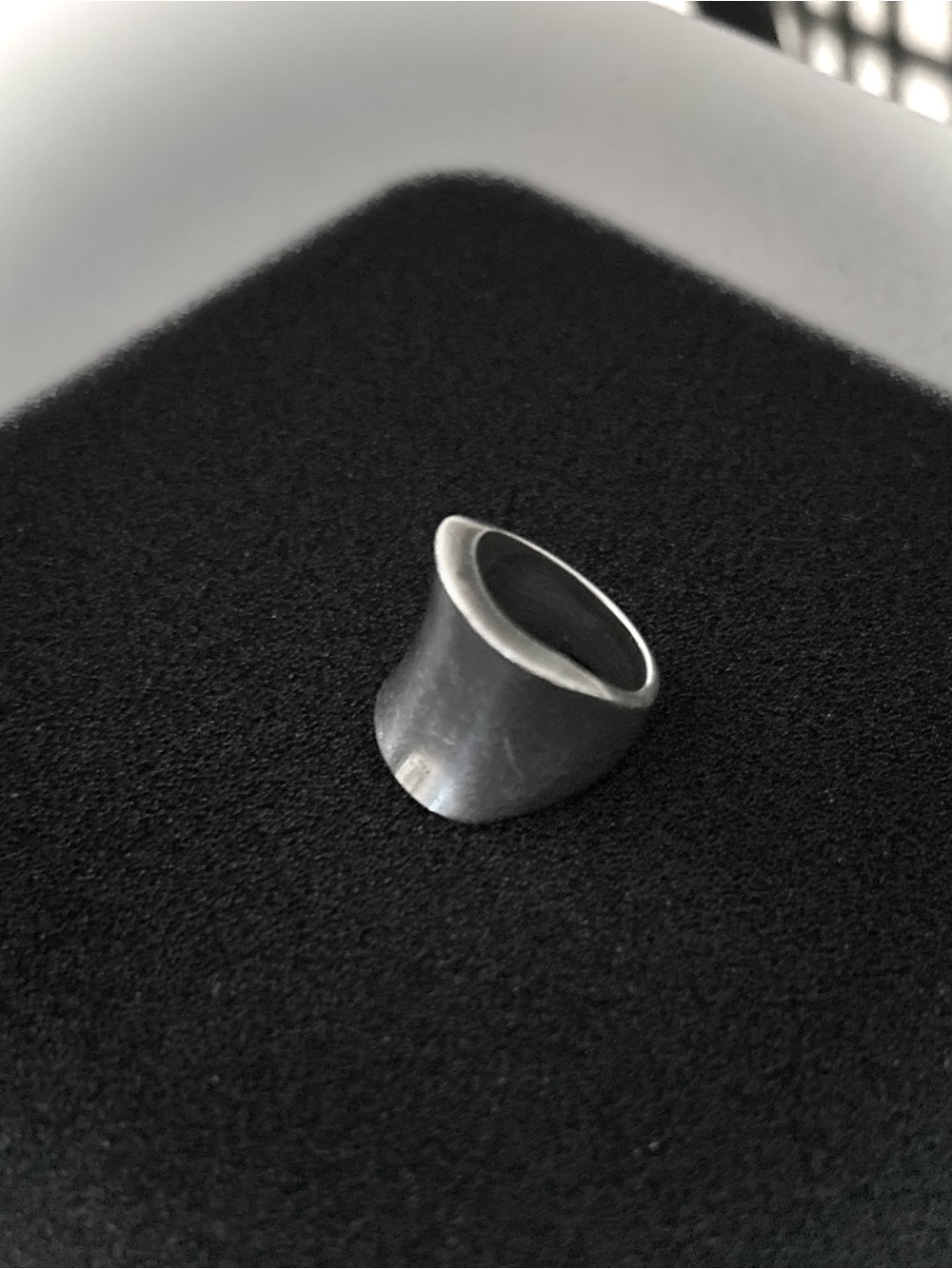 Sterling Silver Wide Band Ring